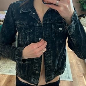 Levi Black Denim Jacket